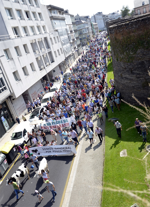 manifestacion Agromuralla